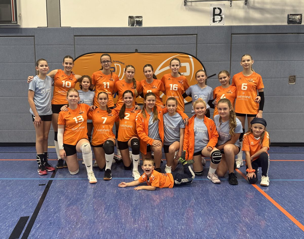 Teamfoto Volleys United I, II und III